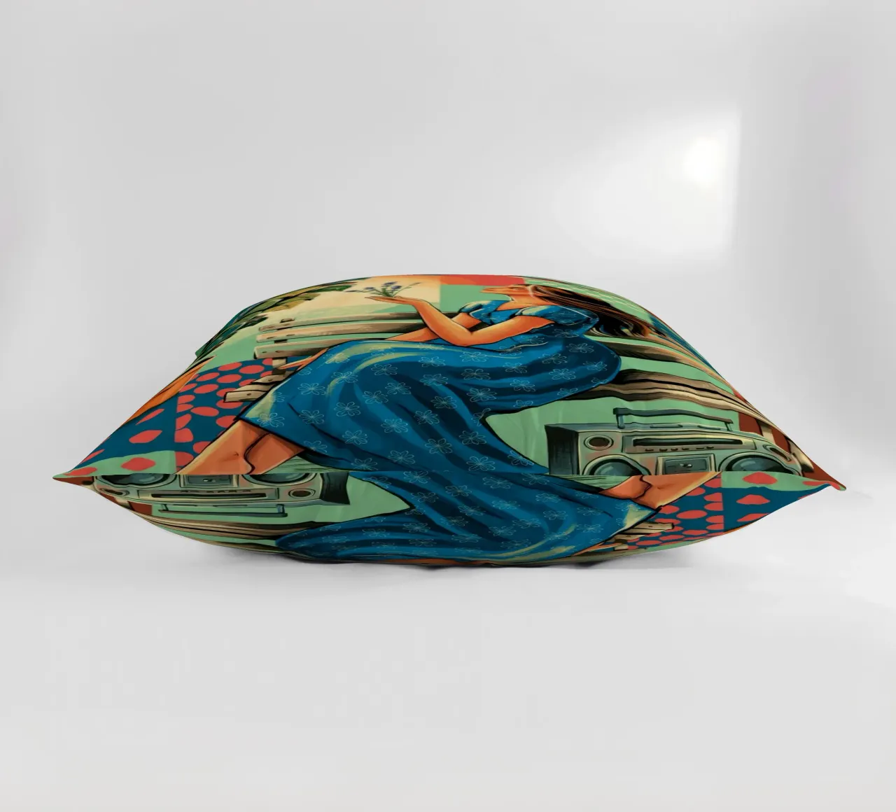 Ispirazione illuminata cuscino da Murni Strokes