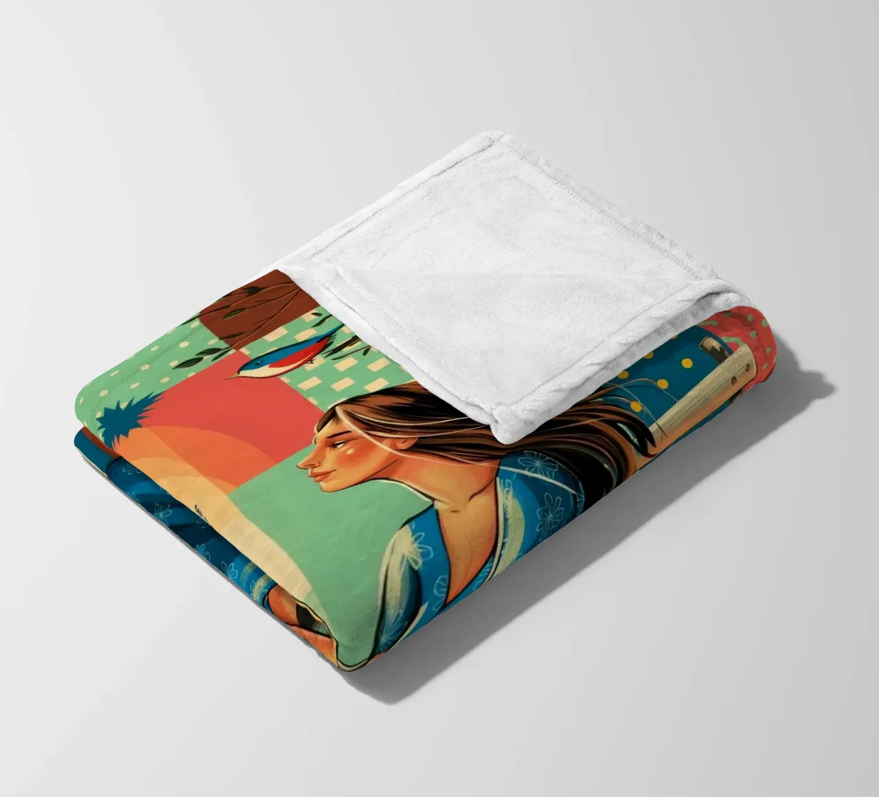 Ispirazione illuminata coperta in pile da Murni Strokes