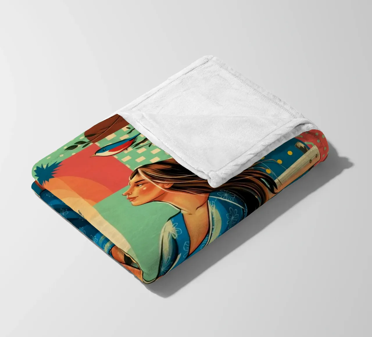 Ispirazione illuminata coperta in pile da Murni Strokes