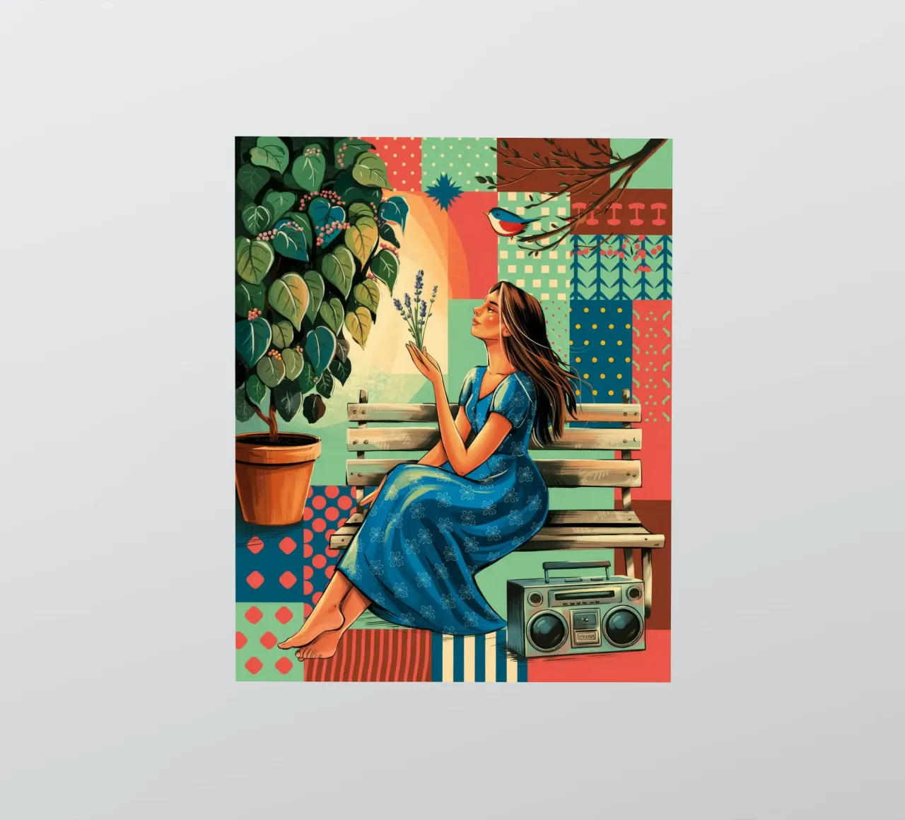 Illuminated Inspiration sticker by Murni Strokes