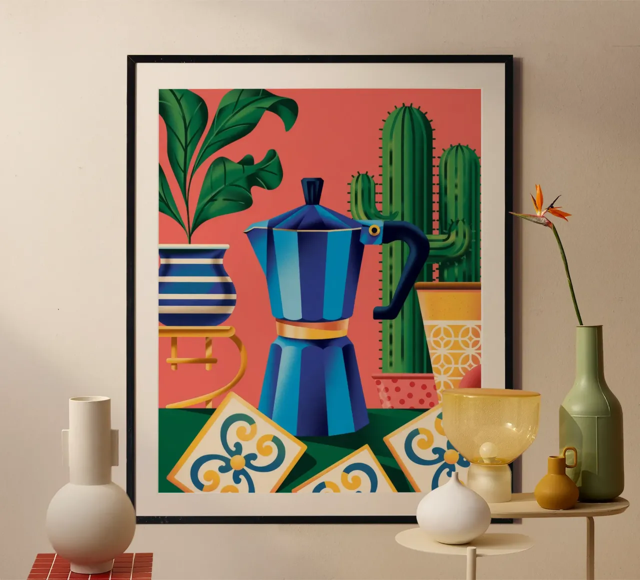 Morgengebräu Poster von Murni Strokes