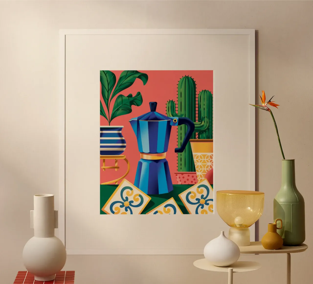Morgengebräu Poster von Murni Strokes