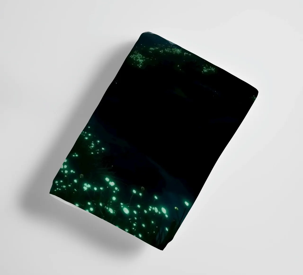 Superbe cascade abstraite avec une flore lumineuse sous la lune serviette de bain de DesignDoodle