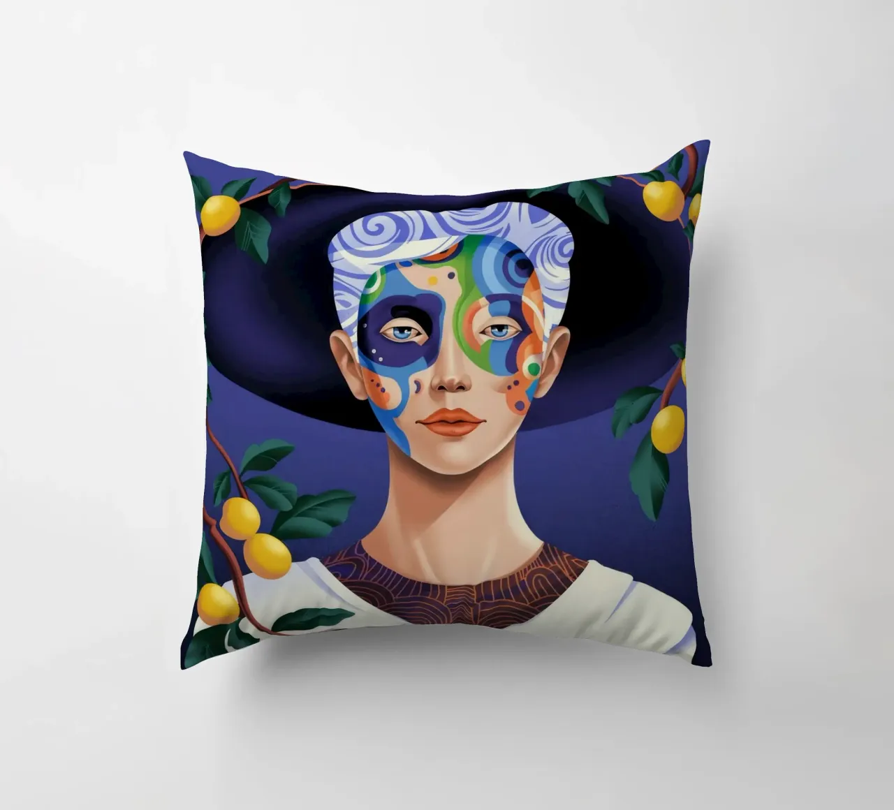 Limoneto cuscino da Murni Strokes