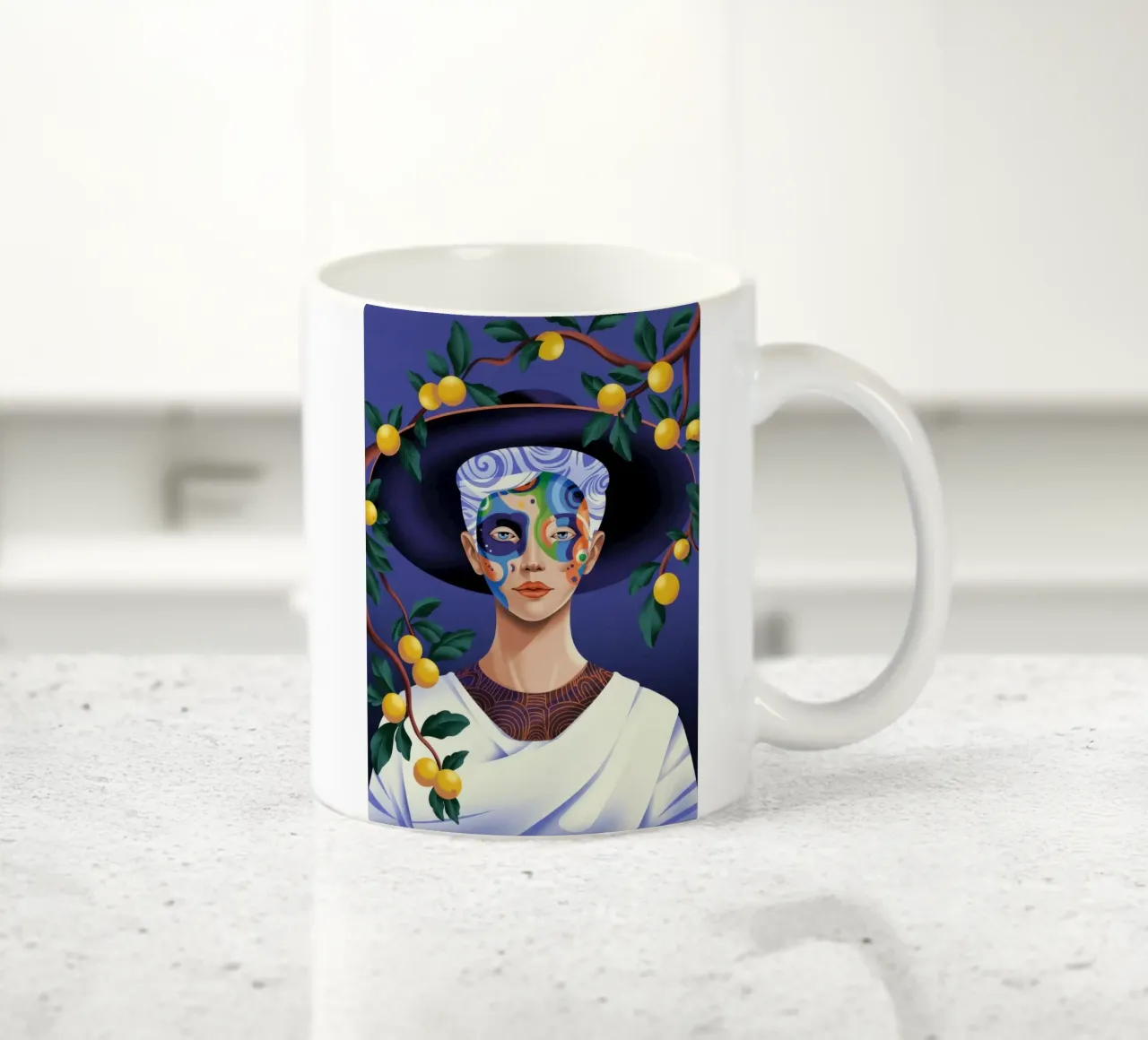 Limoneto tazza in ceramica da Murni Strokes