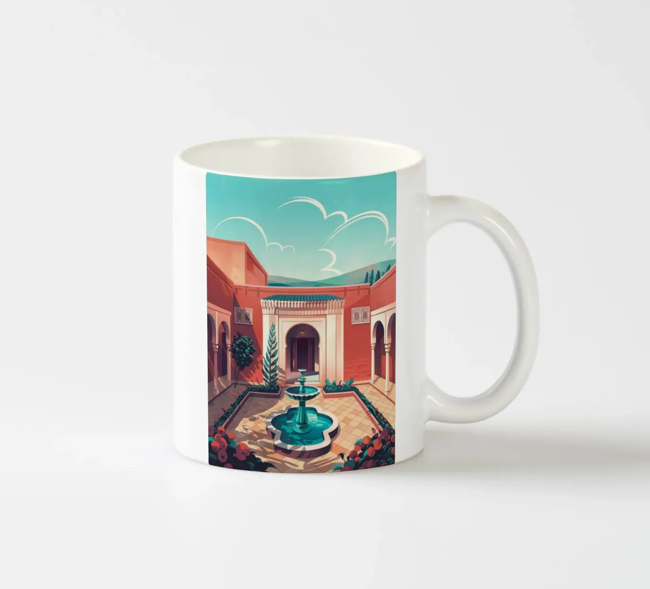 Cortile Serenità tazza in ceramica da Murni Strokes
