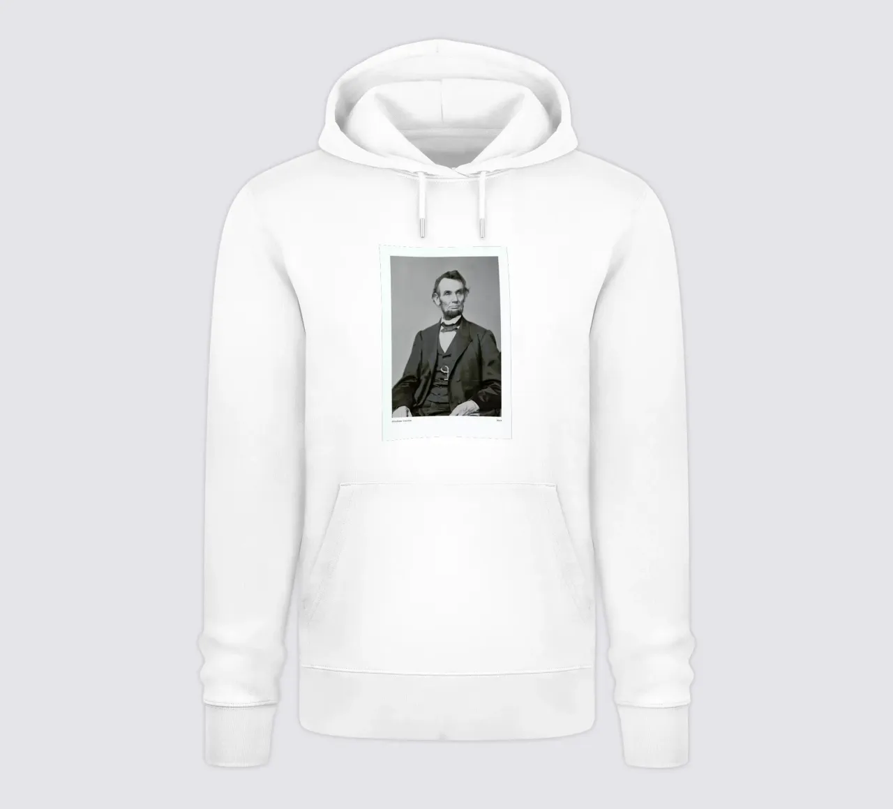 Anthony Berger - Abraham Lincoln felpa con cappuccio da ARTOTHEK