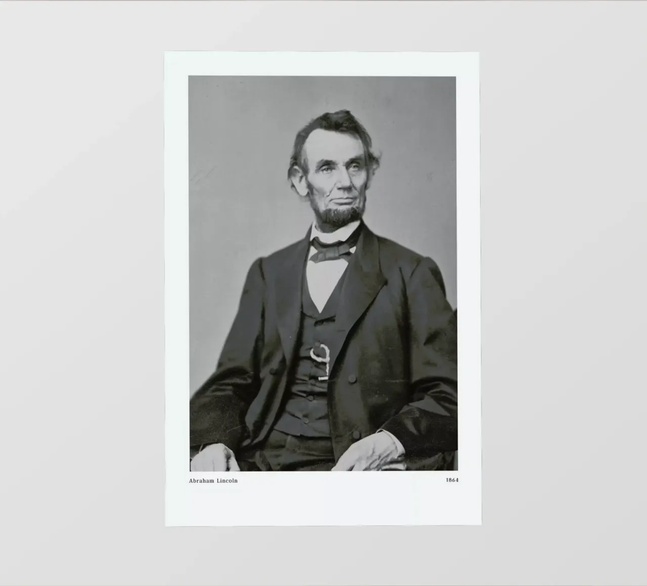 Anthony Berger - Abraham Lincoln pellicola backlit da ARTOTHEK