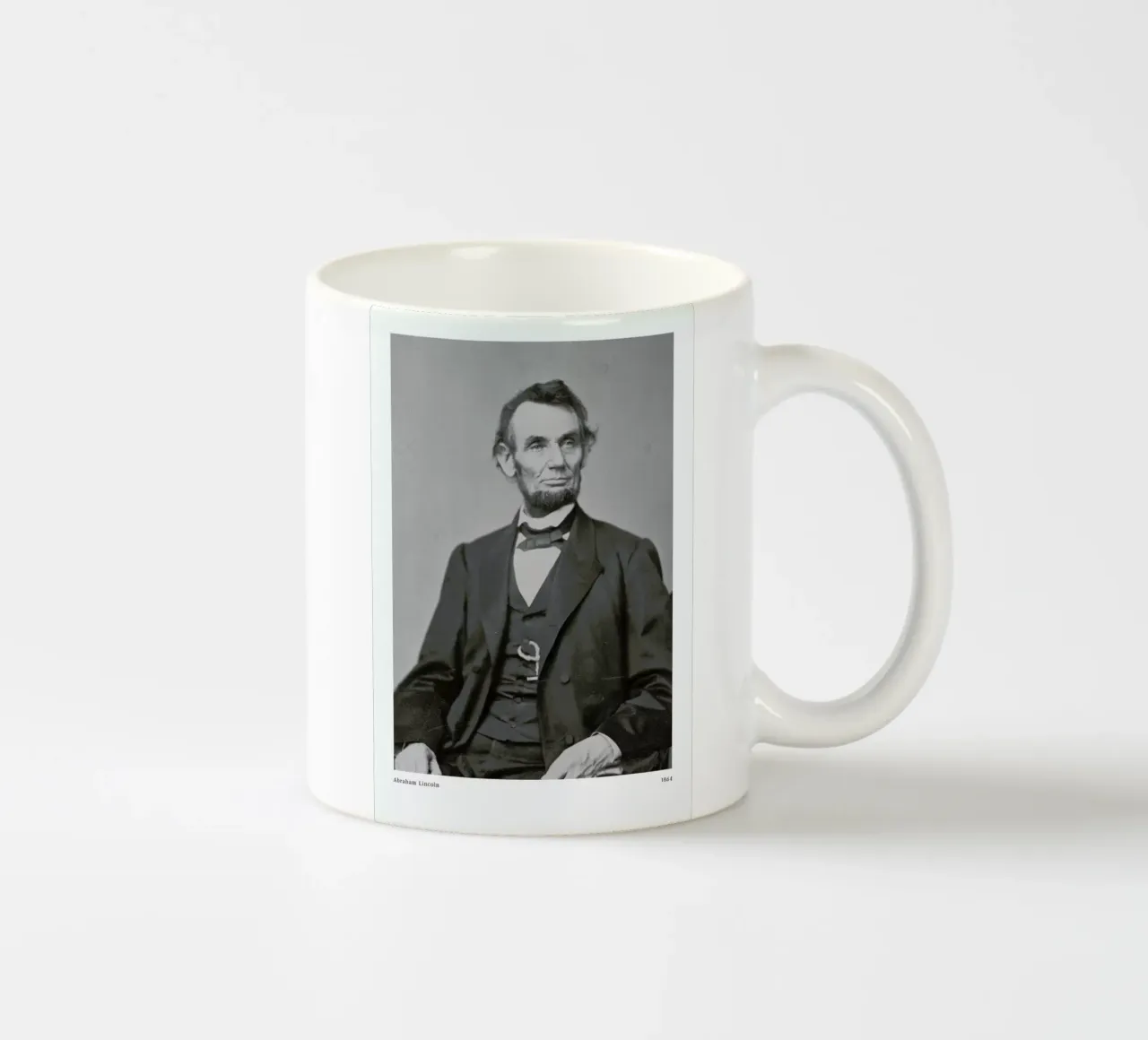 Anthony Berger - Abraham Lincoln tazza in ceramica da ARTOTHEK