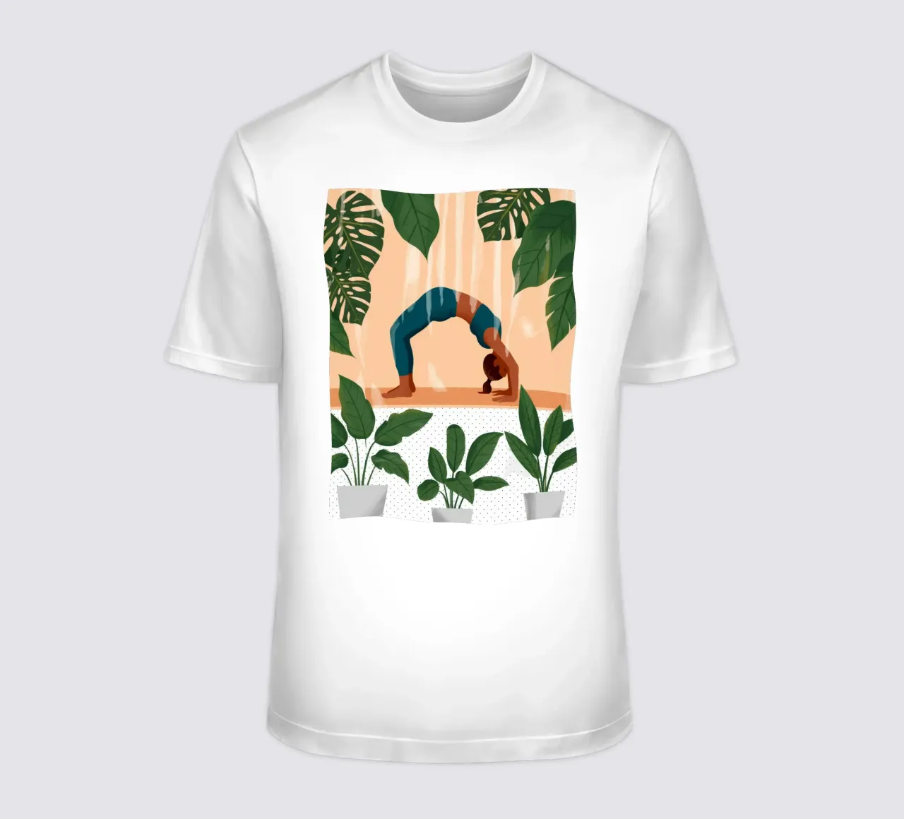 Equilibrio botanico t-shirt da Murni Strokes