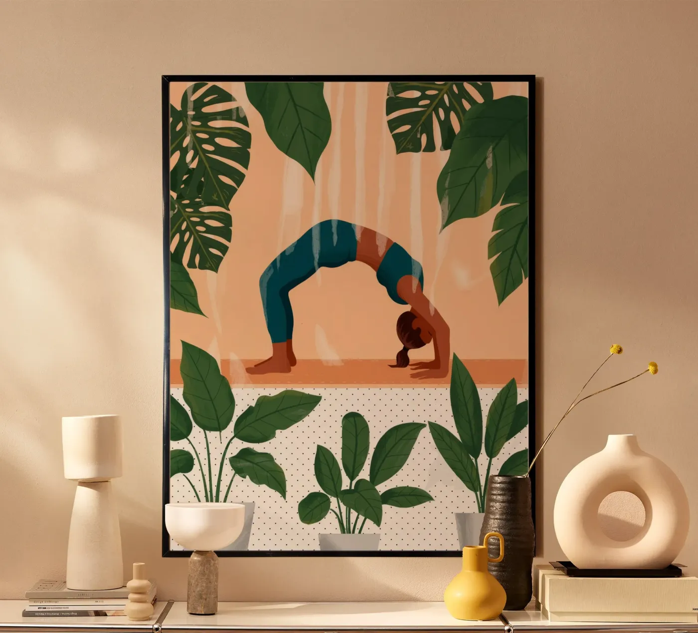 Equilibrio botanico poster da Murni Strokes