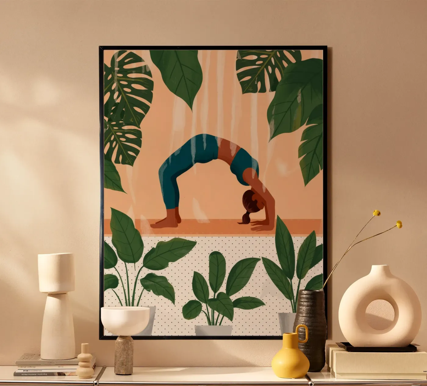 Equilibrio botanico poster da Murni Strokes