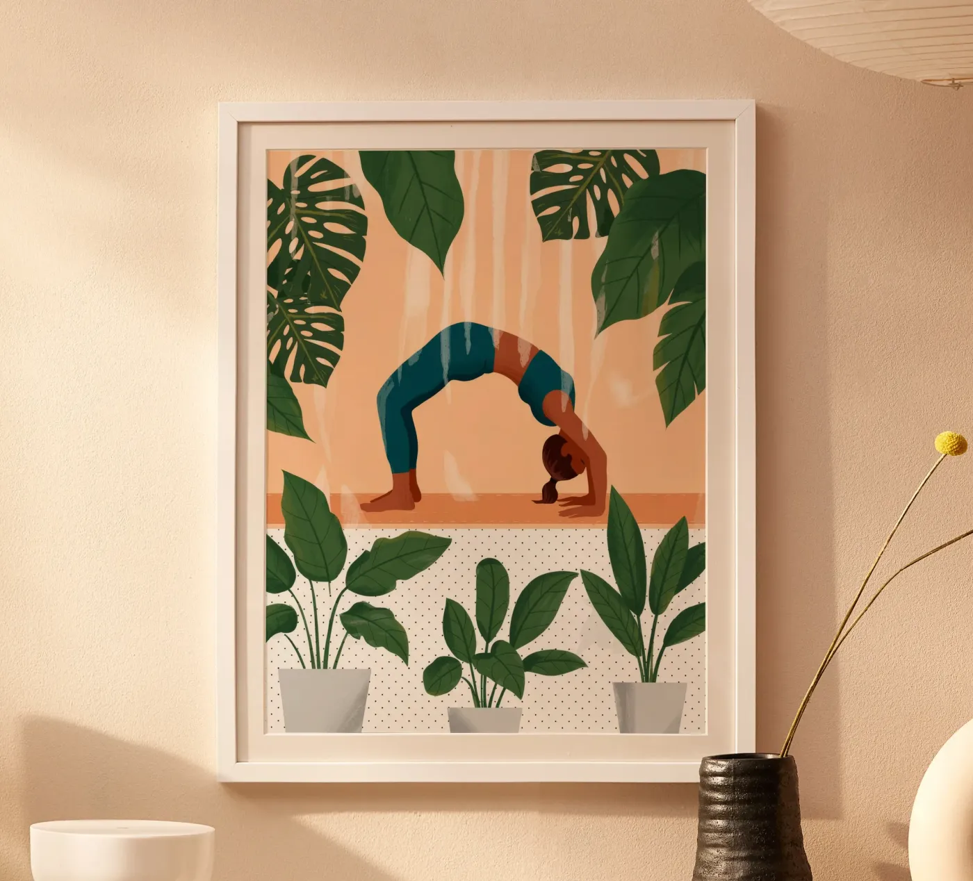 Equilibrio botanico poster da Murni Strokes