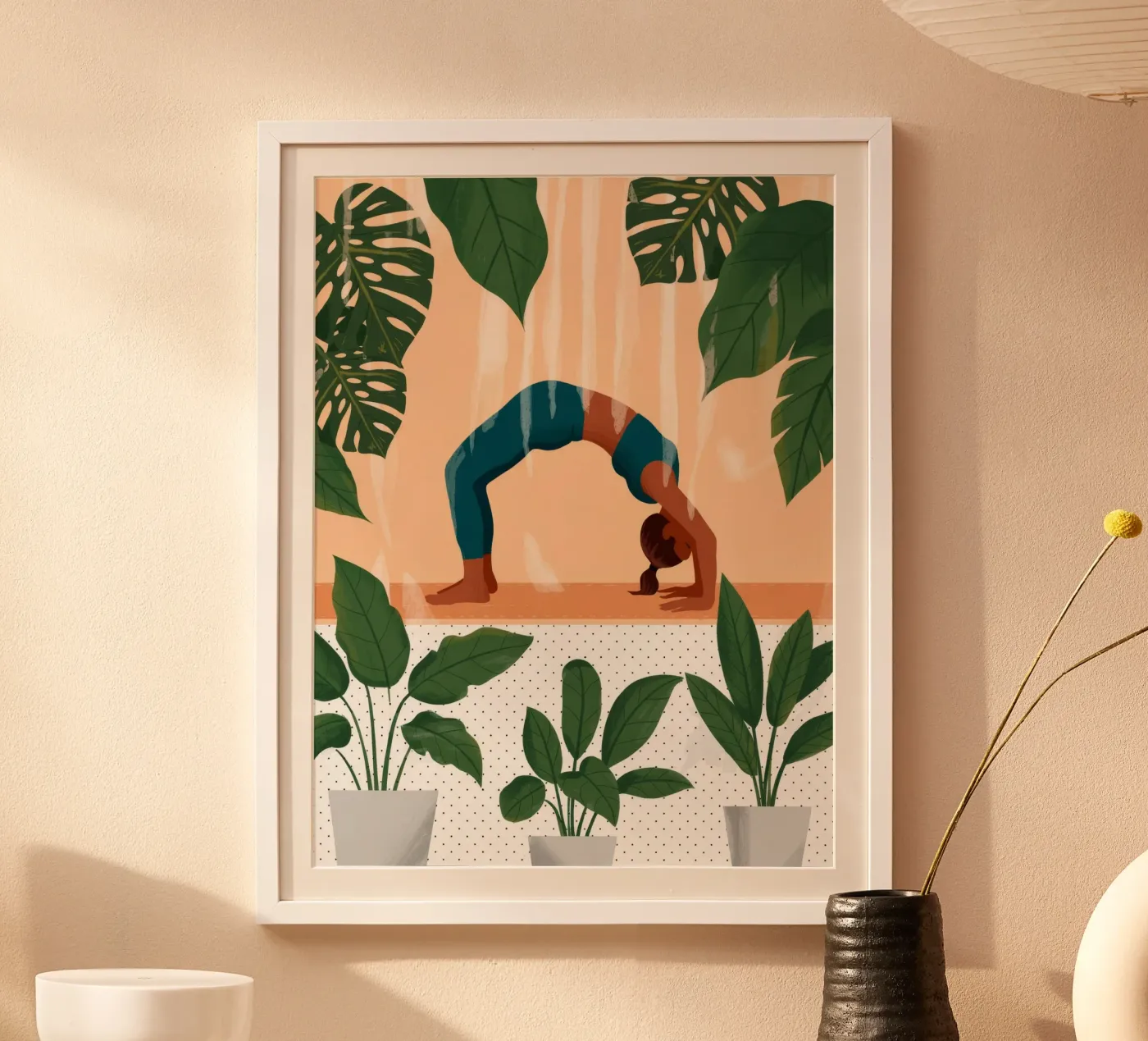 Equilibrio botanico poster da Murni Strokes