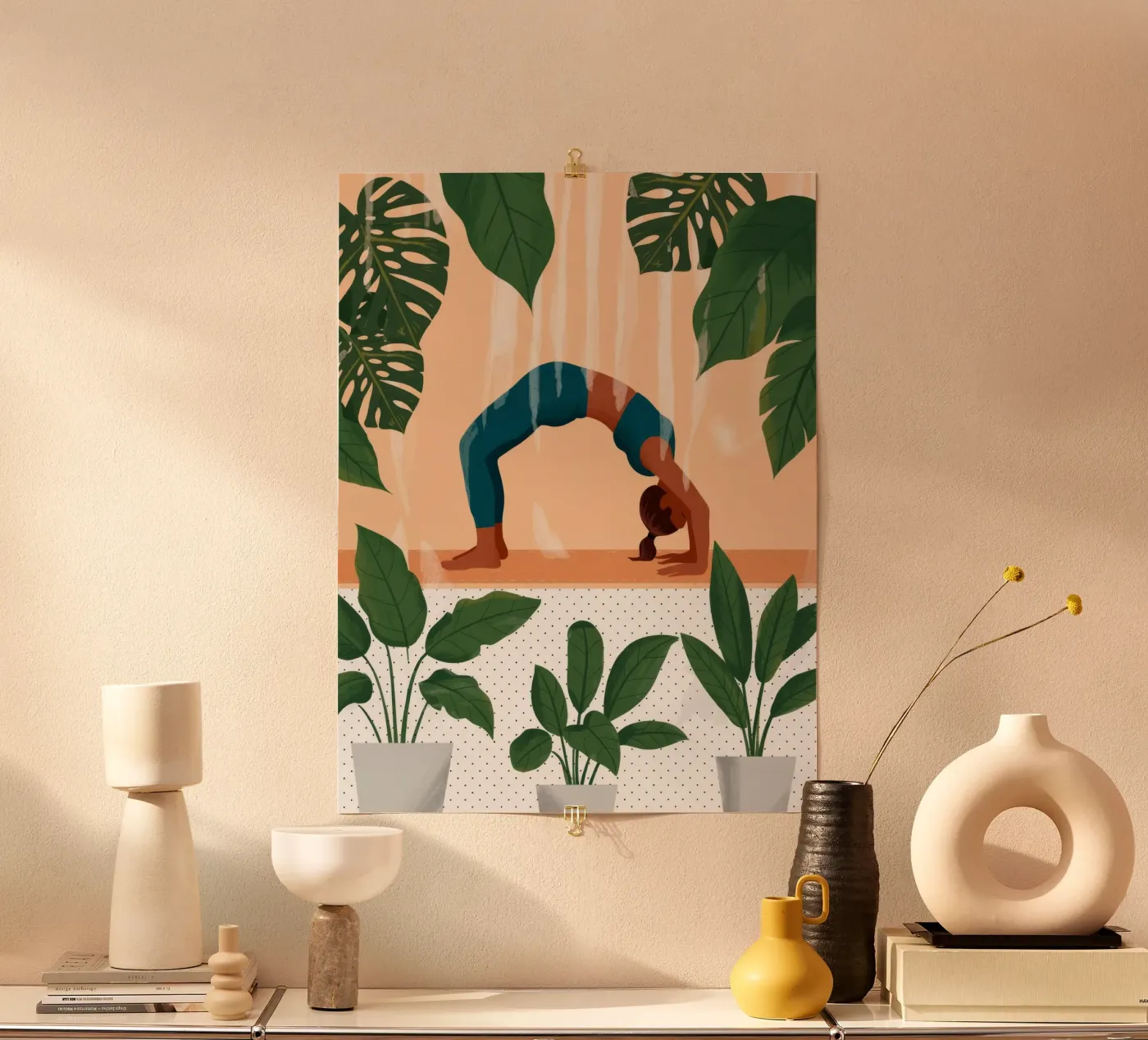 Equilibrio botanico poster da Murni Strokes