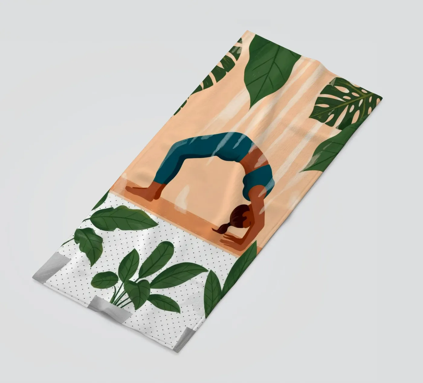 Equilibrio botanico telo mare da Murni Strokes