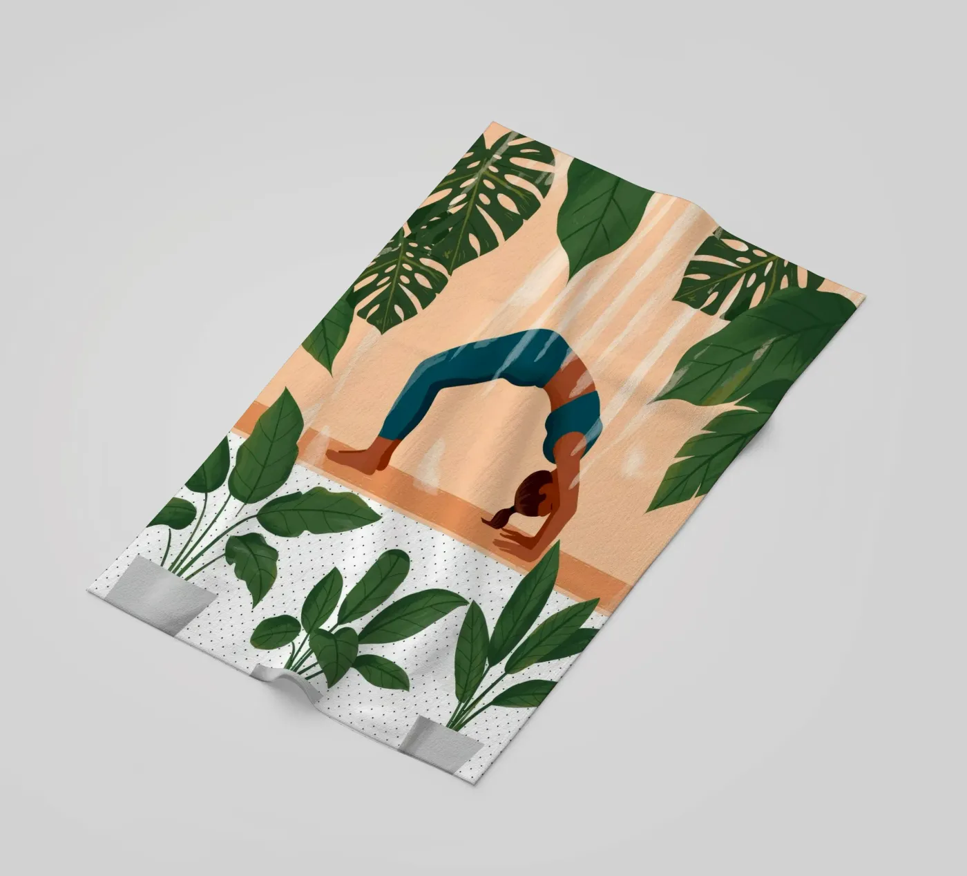 Equilibrio botanico telo mare da Murni Strokes