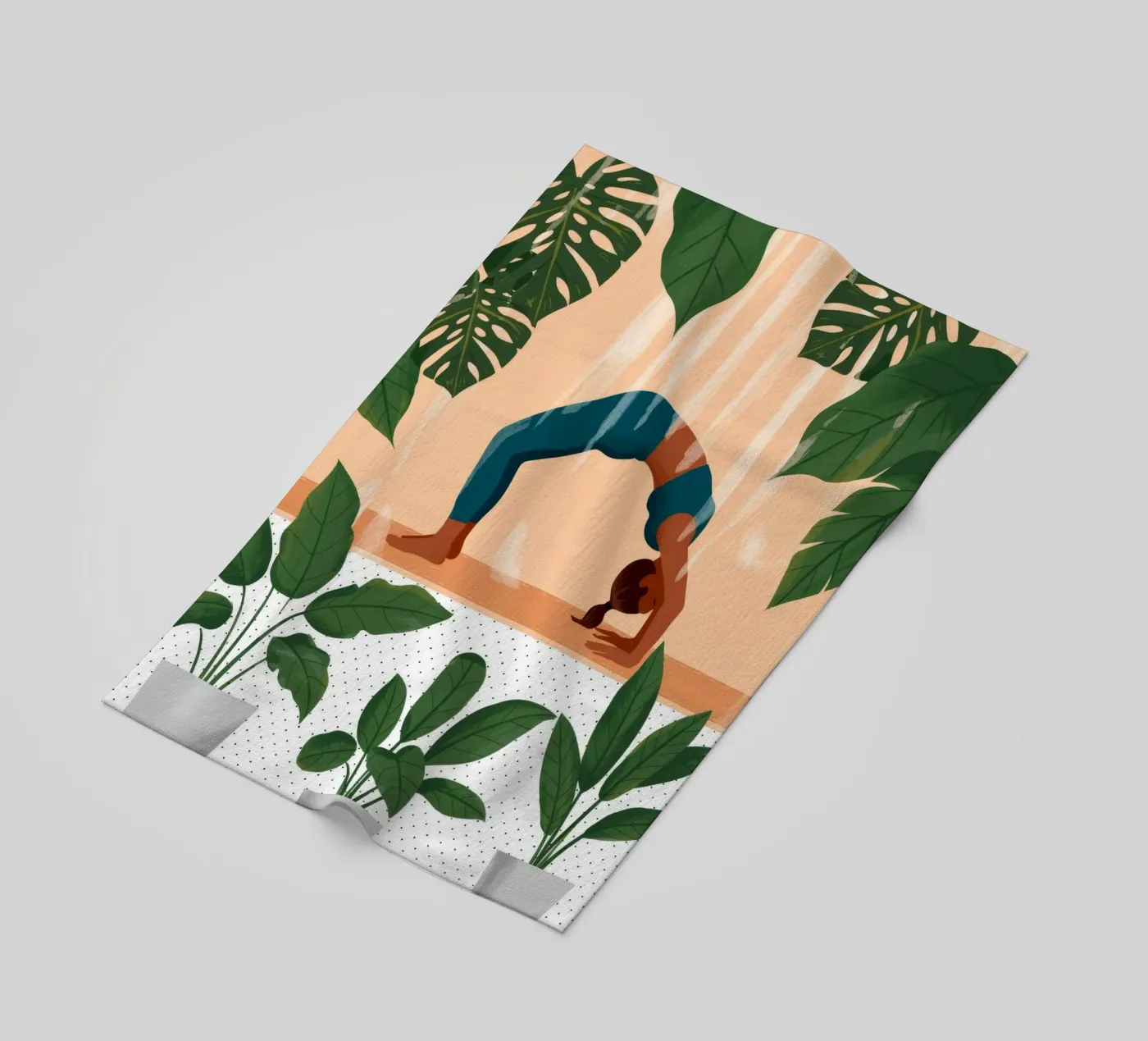 Equilibrio botanico telo mare da Murni Strokes