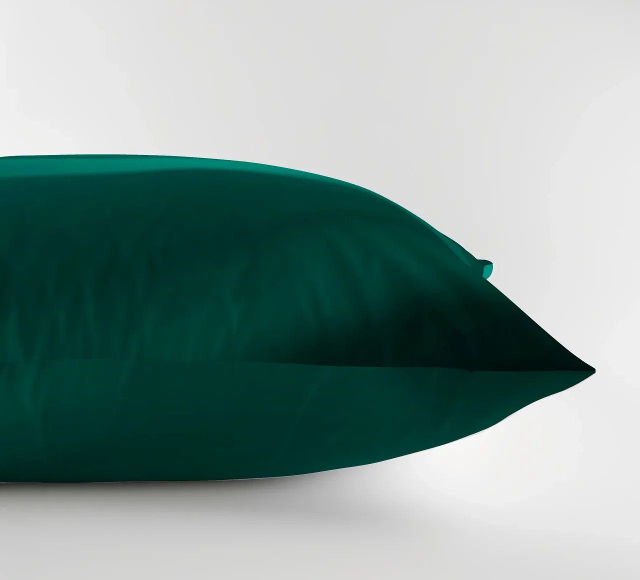 Fluid green turquoise waves in a serene abstract background decorative cushion by DesignDoodle