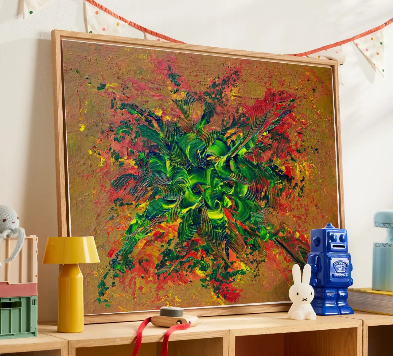 ESPERANZA plexiglass da Thierry Vobmann Abstract painting