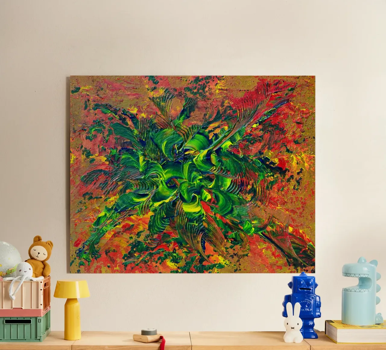 ESPERANZA plexiglass da Thierry Vobmann Abstract painting