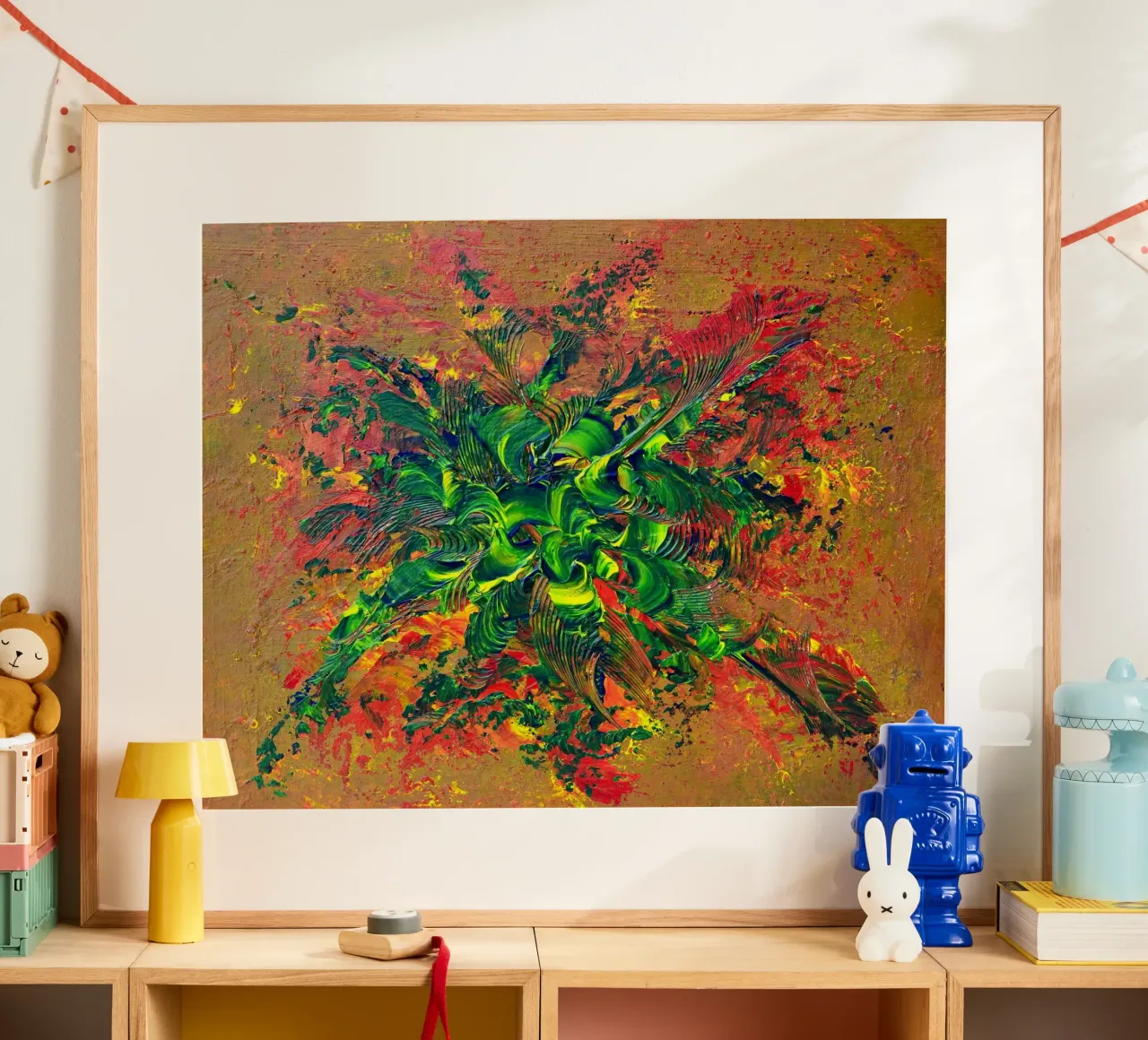 ESPERANZA poster da Thierry Vobmann Abstract painting