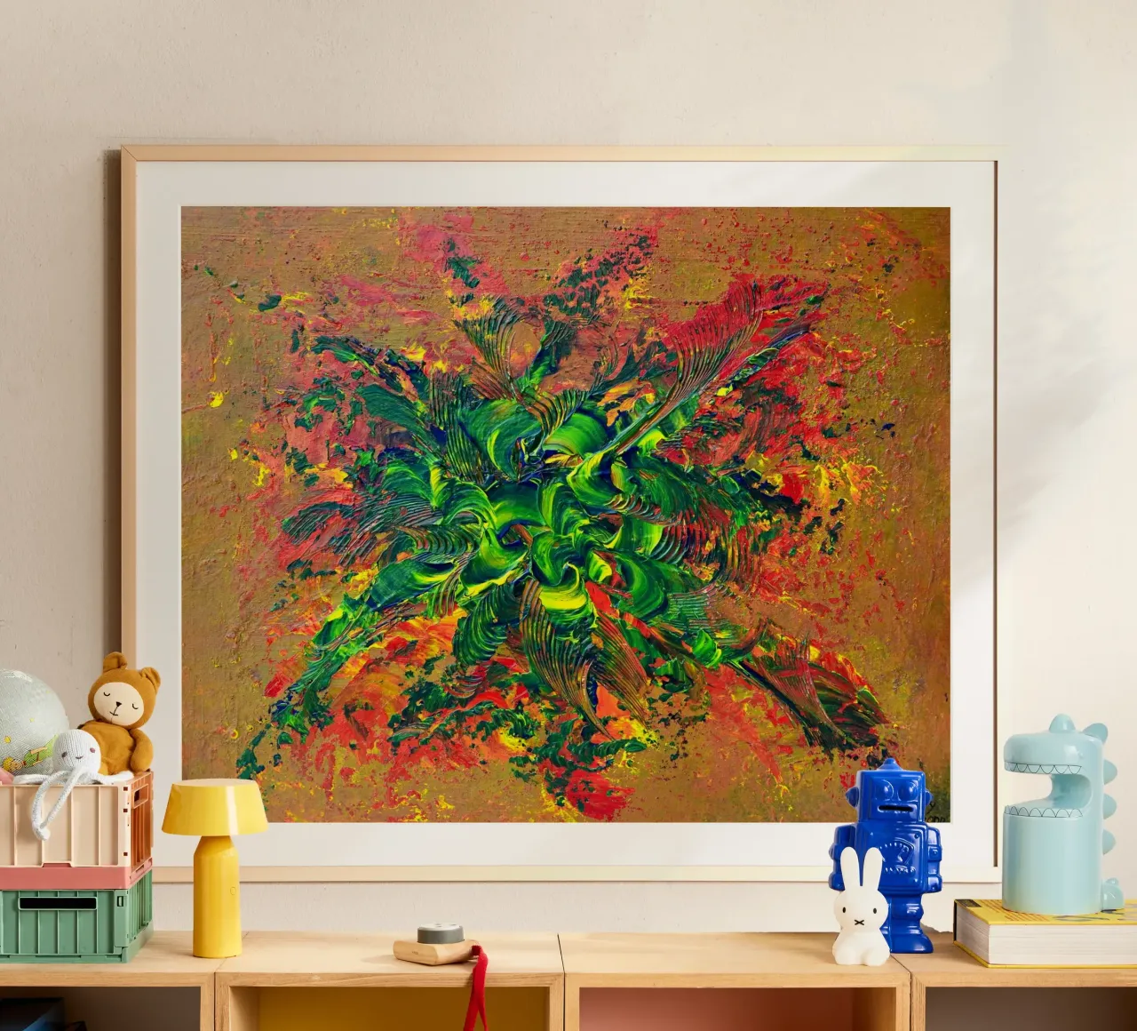 ESPERANZA poster da Thierry Vobmann Abstract painting