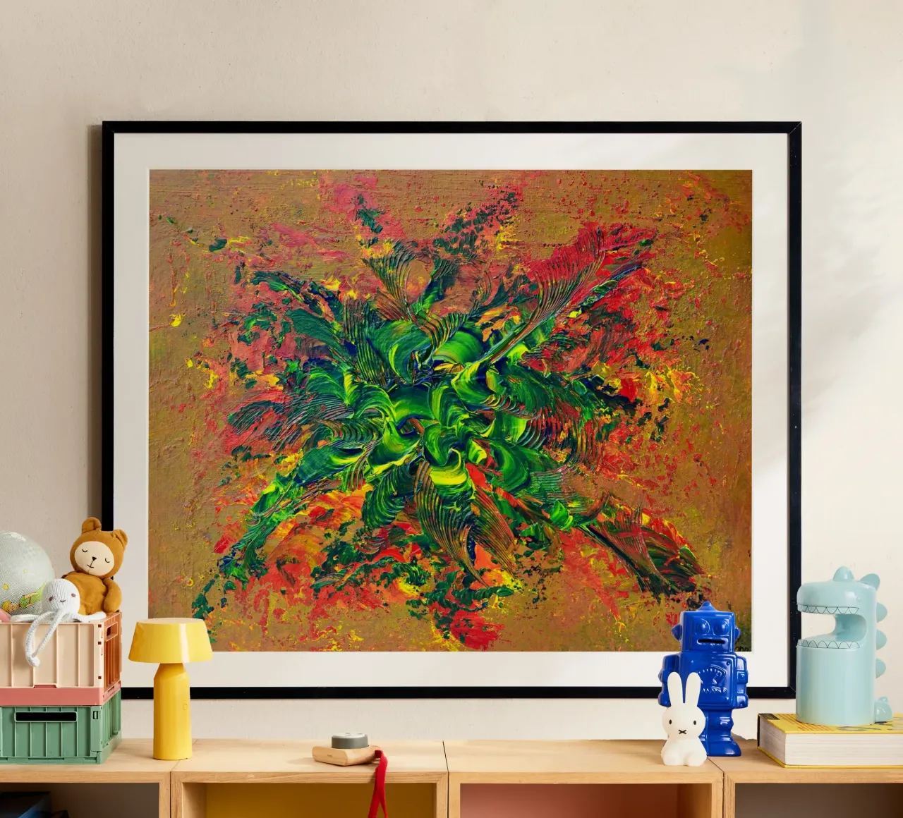 ESPERANZA poster da Thierry Vobmann Abstract painting