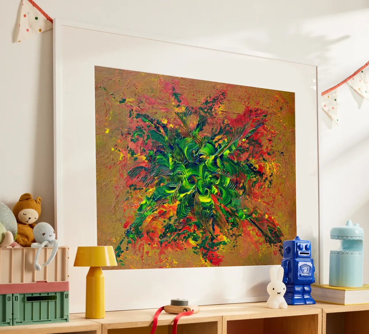 ESPERANZA poster da Thierry Vobmann Abstract painting