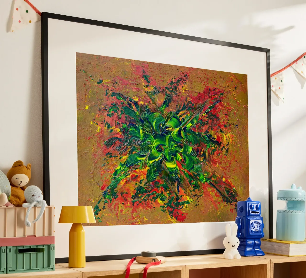 ESPERANZA poster da Thierry Vobmann Abstract painting