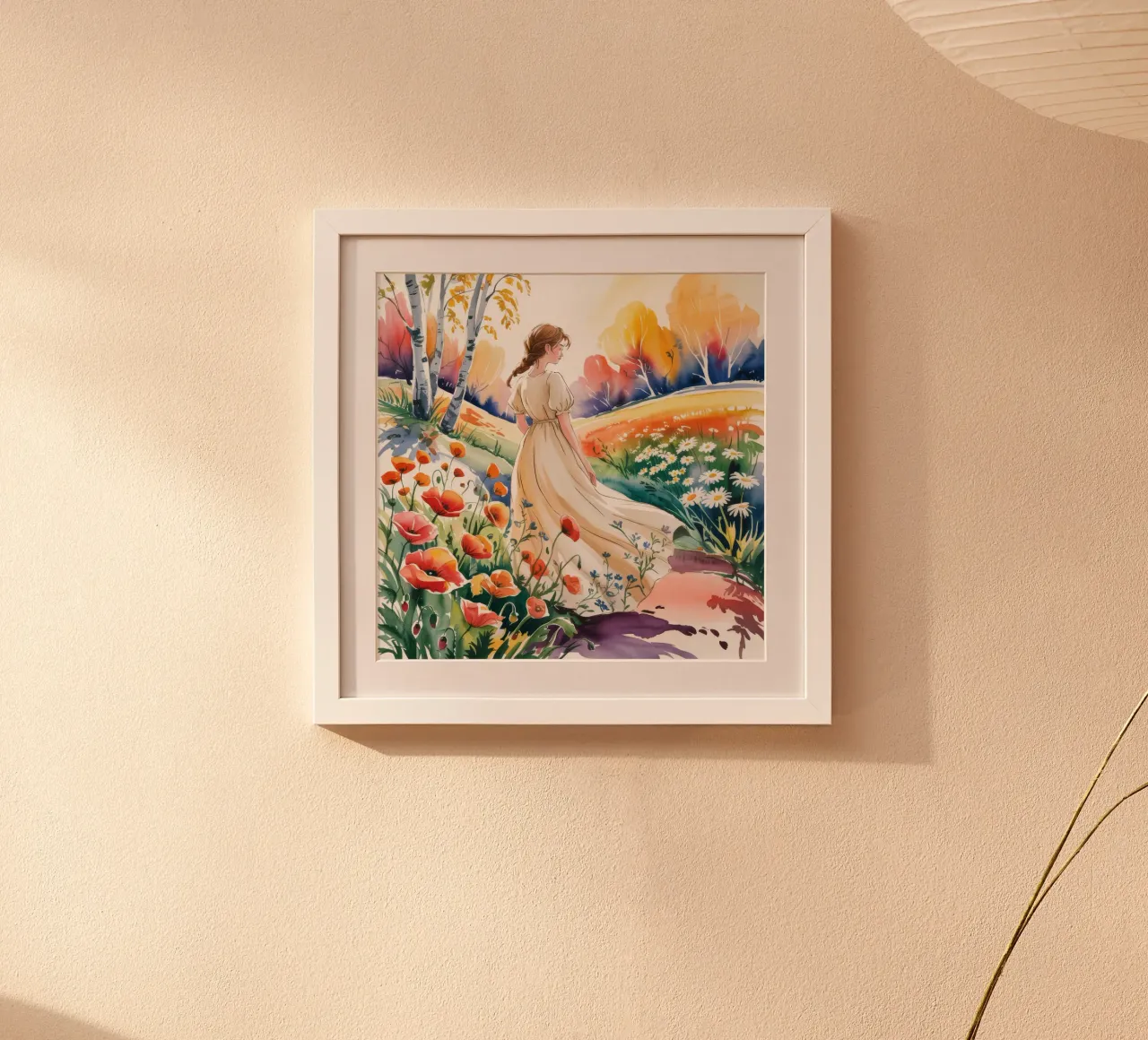 Il campo dei sogni carta hahnemühle da Murni Strokes