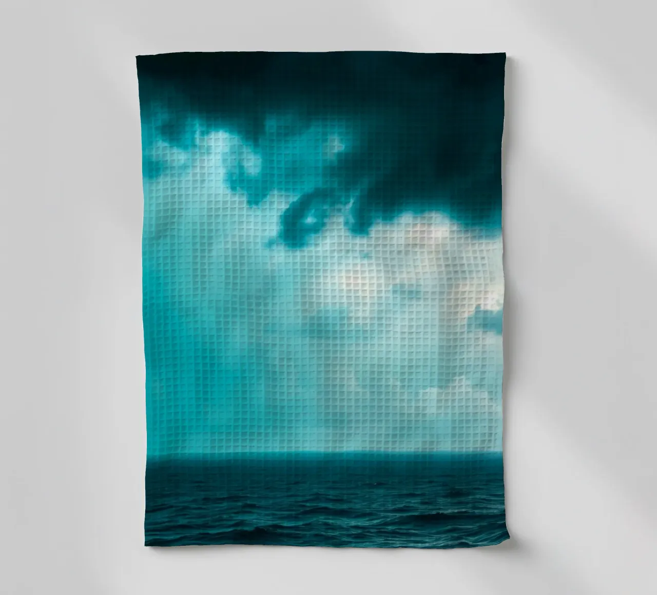Un cielo dinamico su un oceano calmo crea uno scenario sereno per il mobi canovaccio da cucina da DesignDoodle