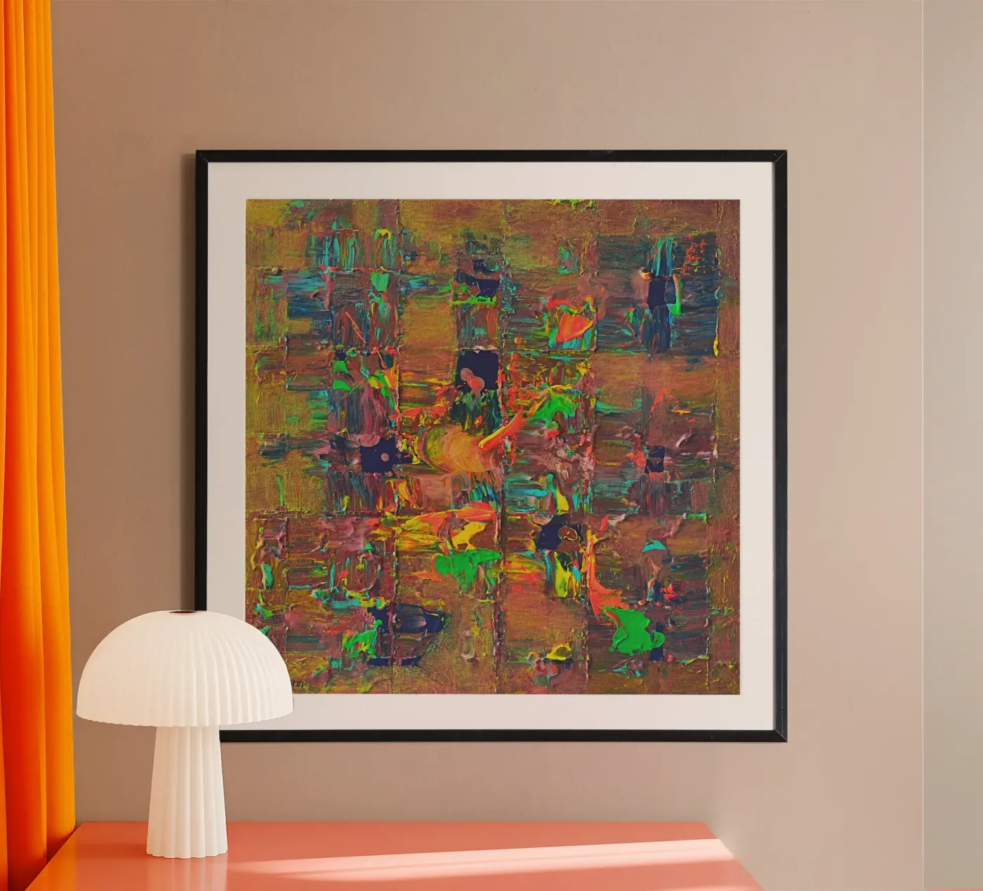 Eternity poster by Thierry Vobmann Abstract painting