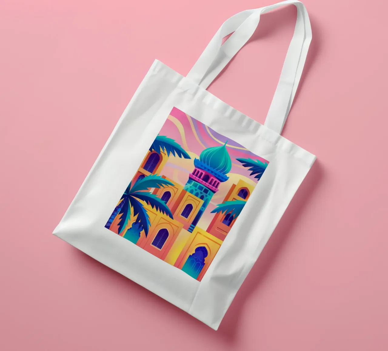 Splendore architettonico borsa in juta da Murni Strokes