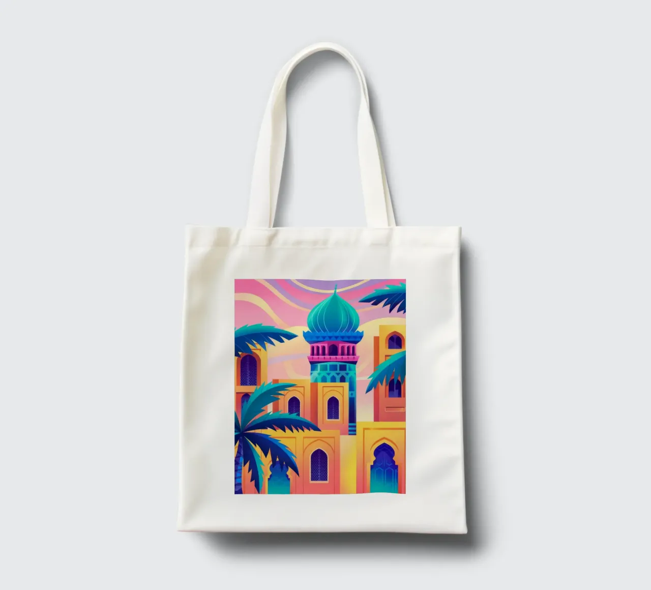 Splendore architettonico borsa in juta da Murni Strokes