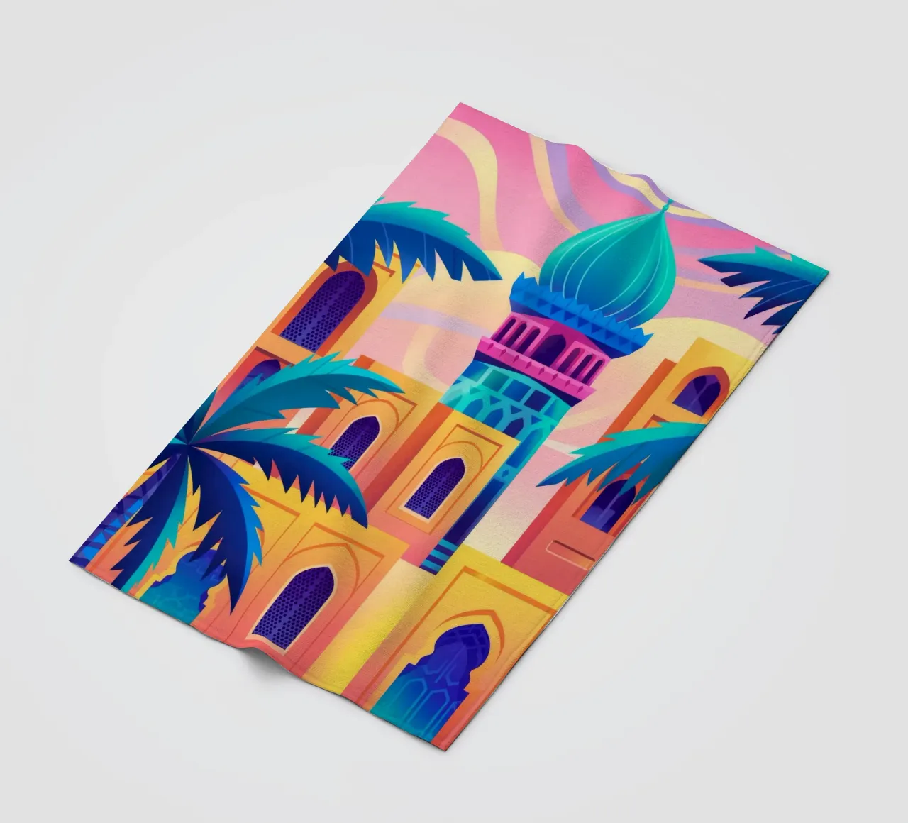 Splendore architettonico coperta in pile da Murni Strokes