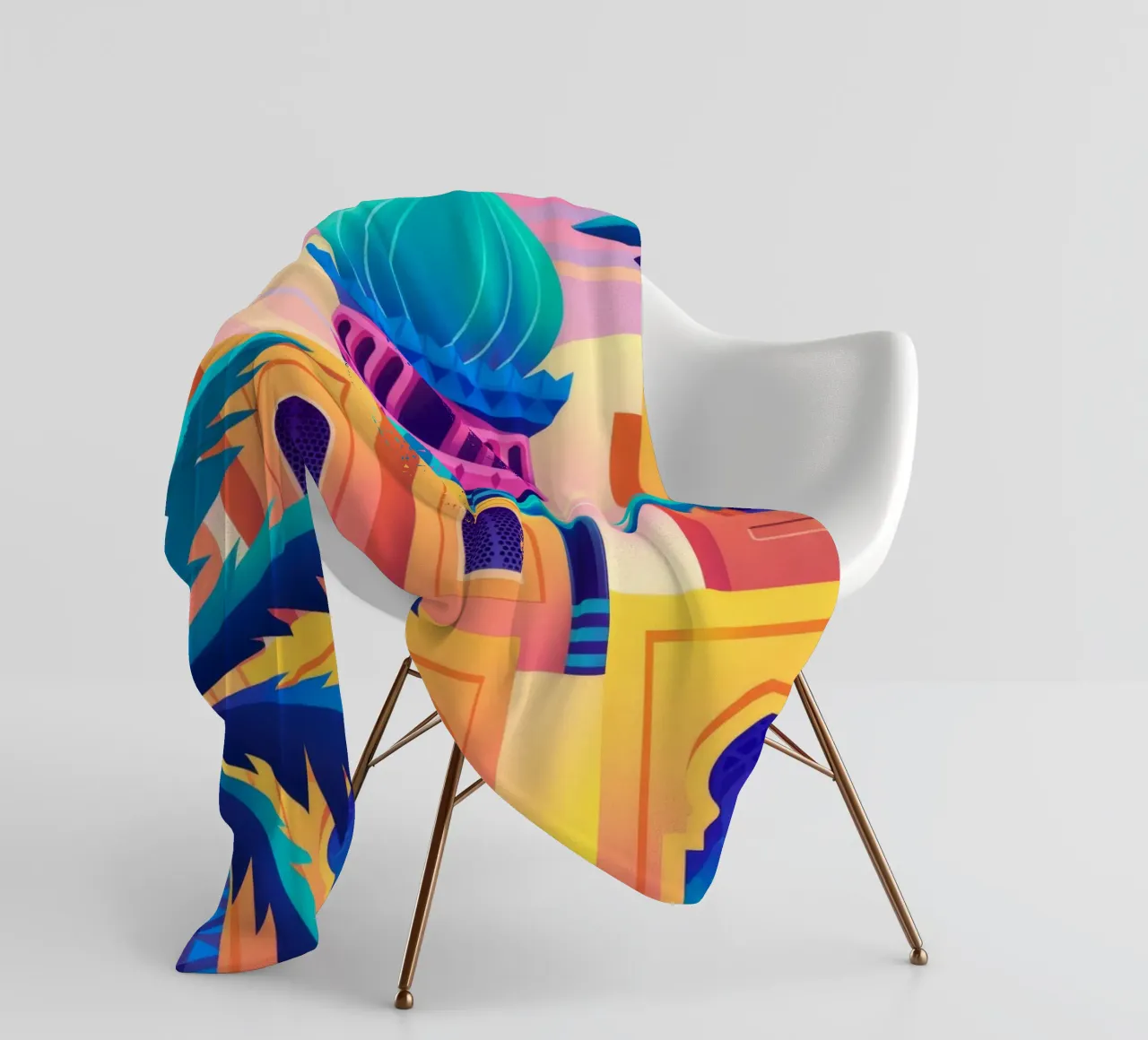 Splendore architettonico coperta in pile da Murni Strokes