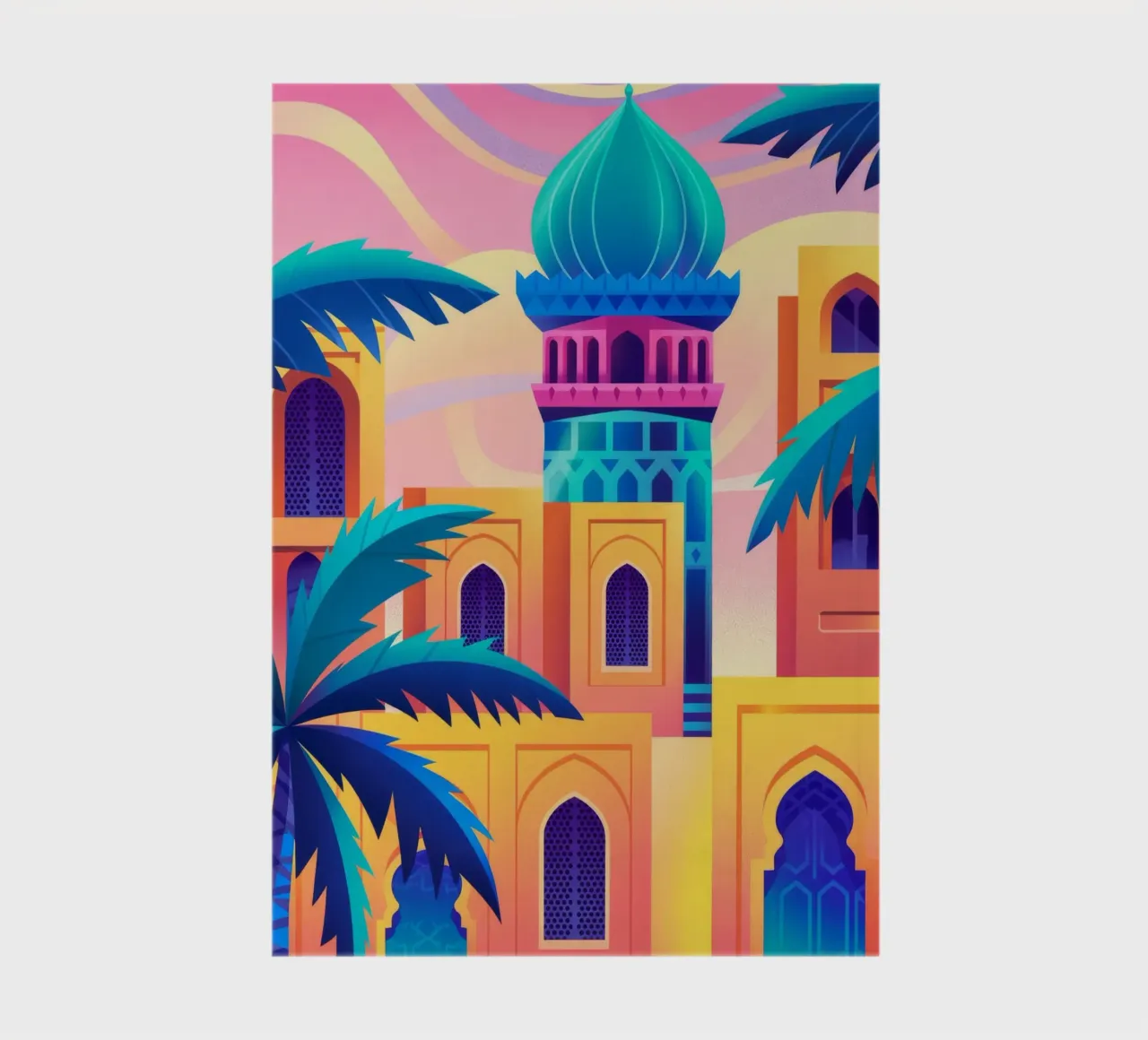 Architectural Splendor notebook by Murni Strokes
