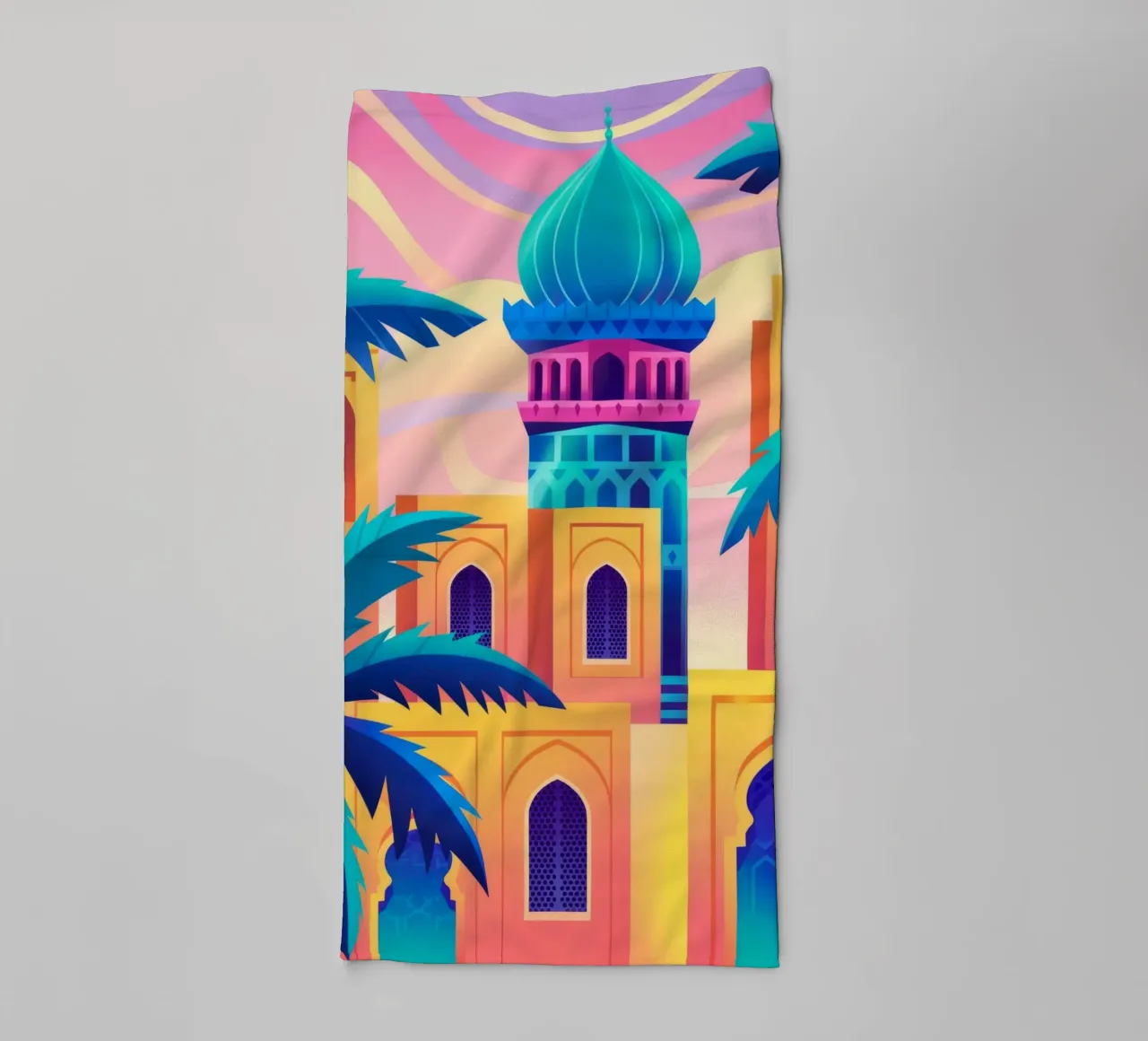 Splendore architettonico asciugamano da bagno da Murni Strokes