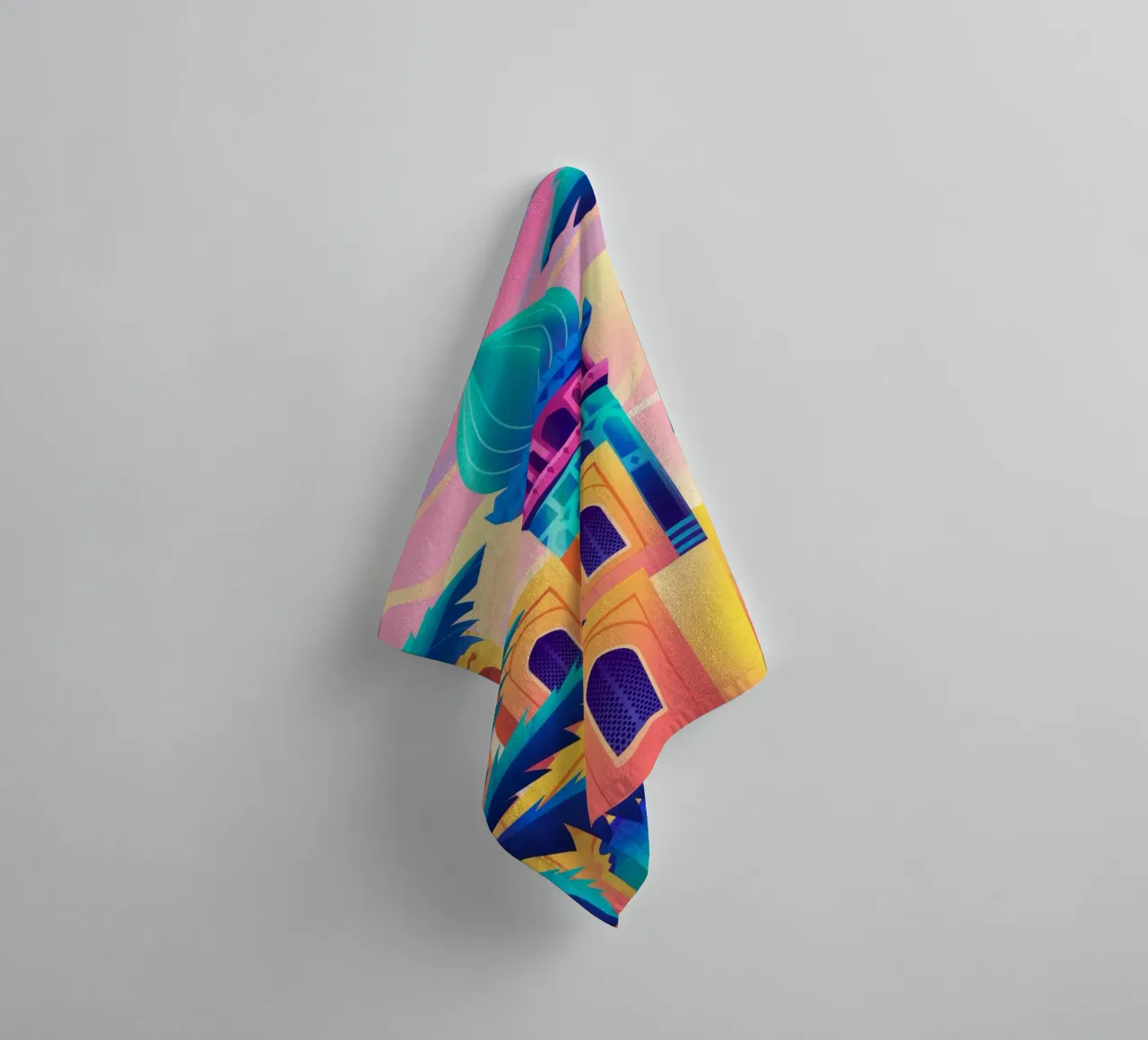 Splendore architettonico asciugamano da bagno da Murni Strokes