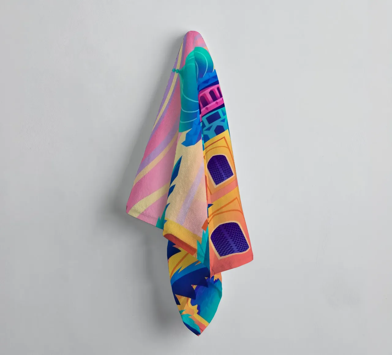 Splendore architettonico asciugamano da bagno da Murni Strokes