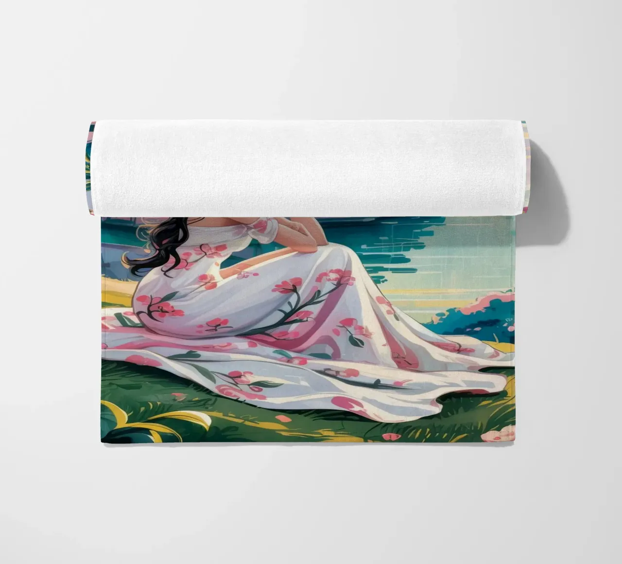 Tranquillità del fiume telo mare da Murni Strokes