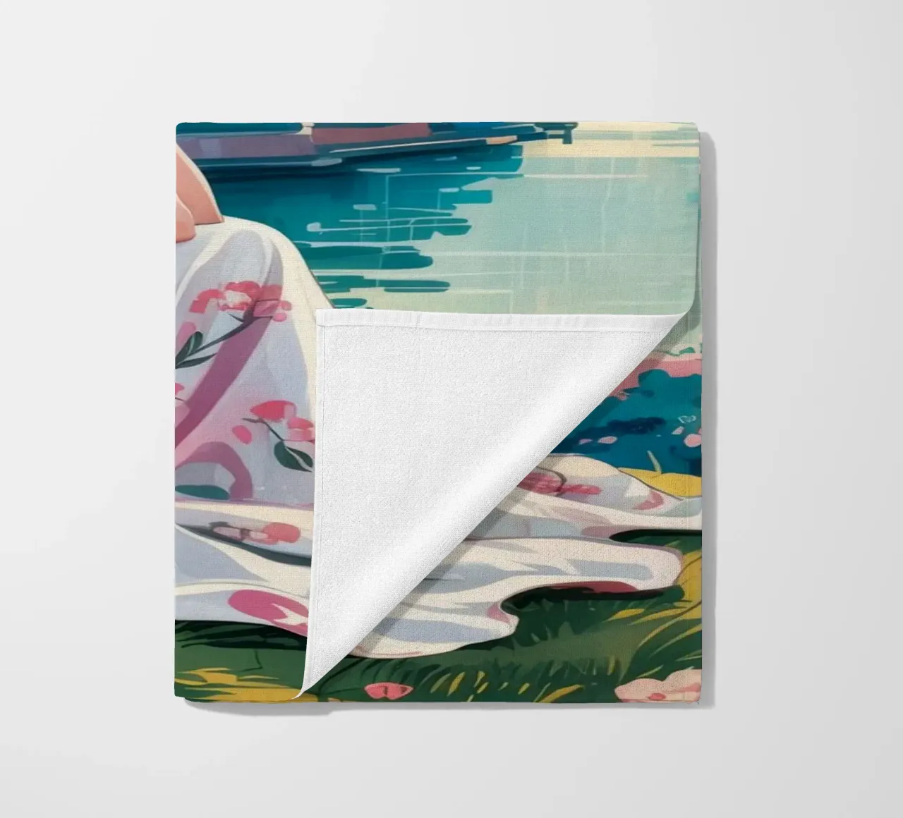 Tranquillità del fiume telo mare da Murni Strokes