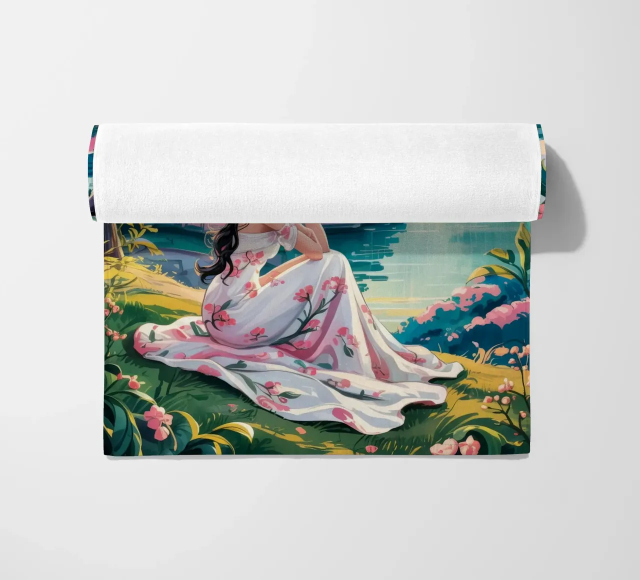 Tranquillità del fiume telo mare da Murni Strokes