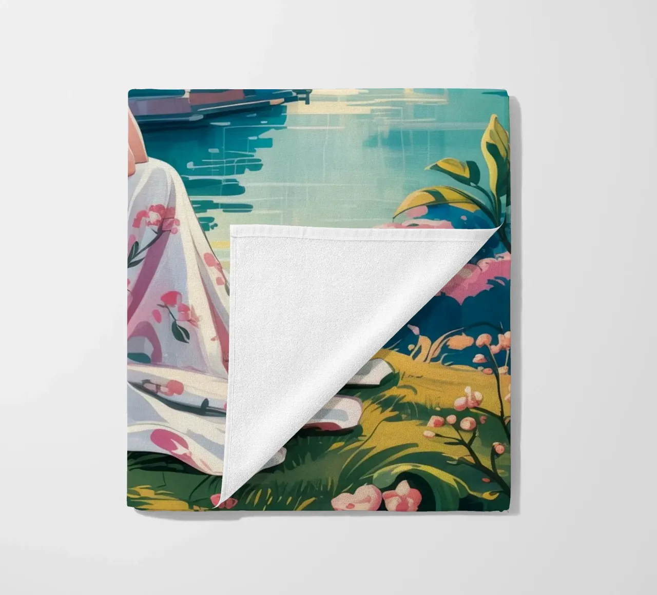 Tranquillità del fiume telo mare da Murni Strokes