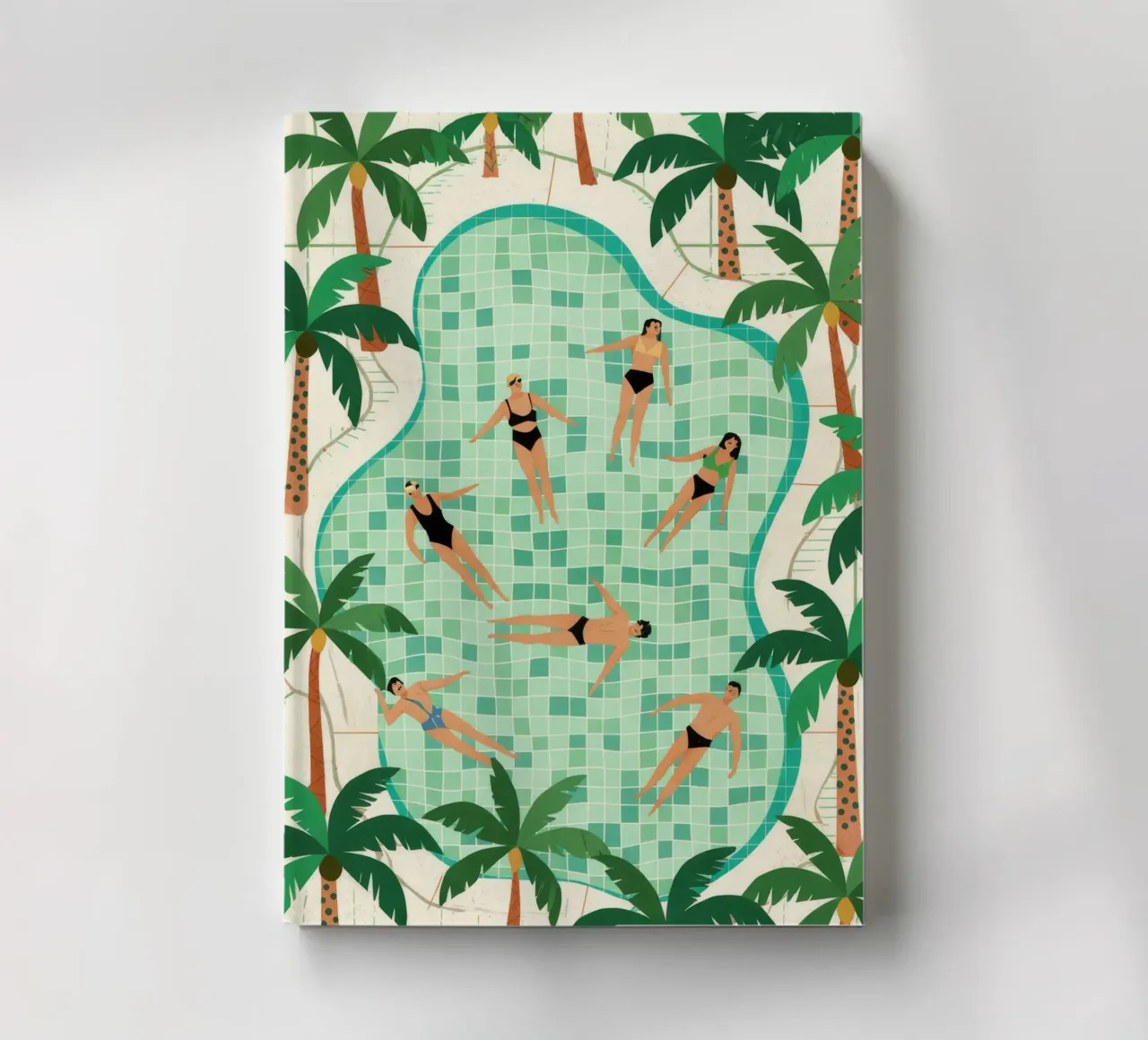 Loisirs au bord de la piscine carnet de notes de Murni Strokes