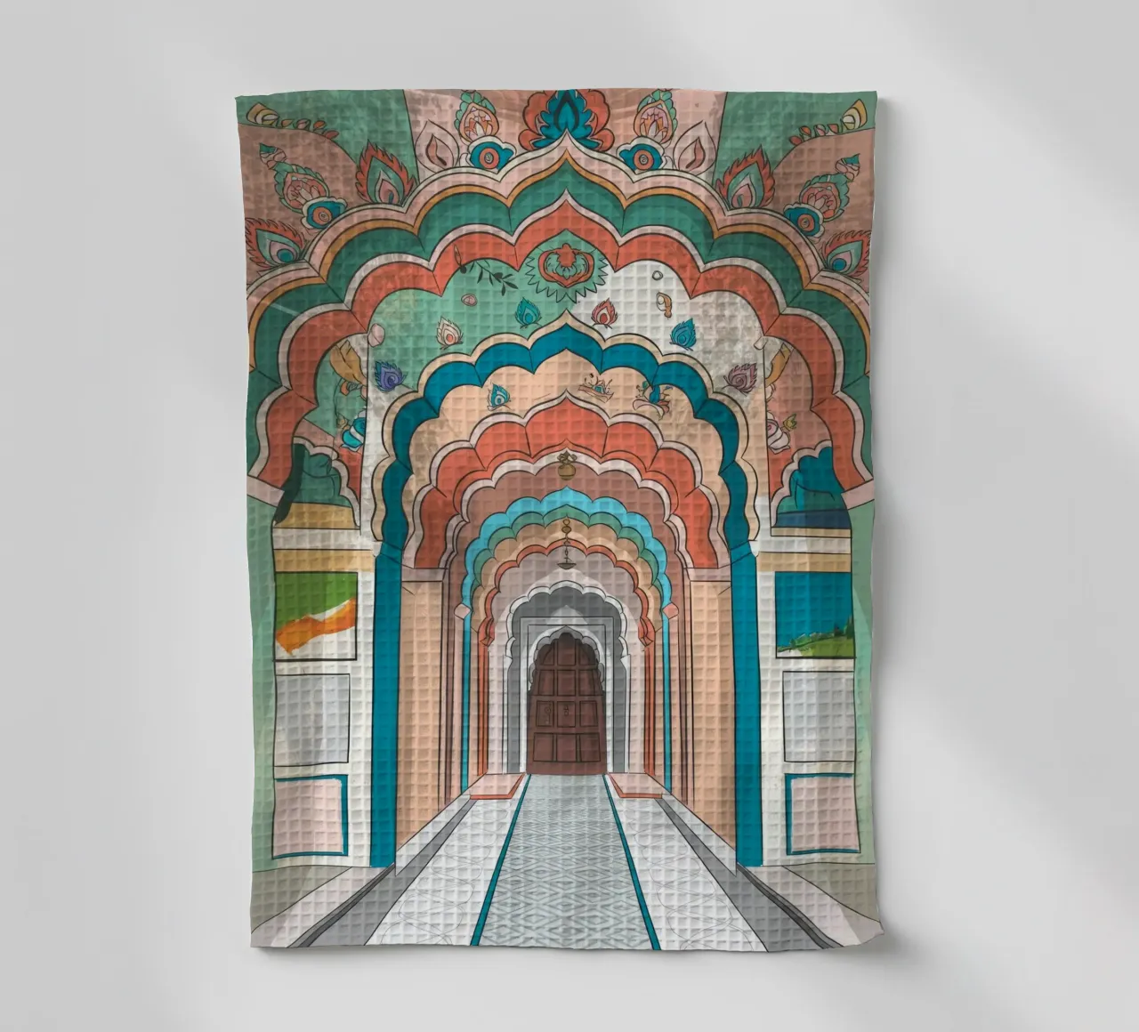 Une architecture majestueuse torchon de Murni Strokes