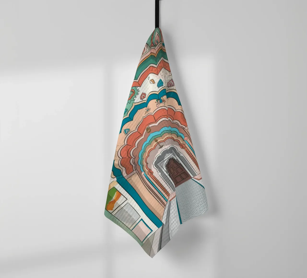 Une architecture majestueuse torchon de Murni Strokes