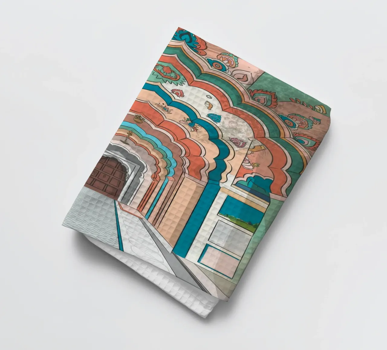 Une architecture majestueuse torchon de Murni Strokes