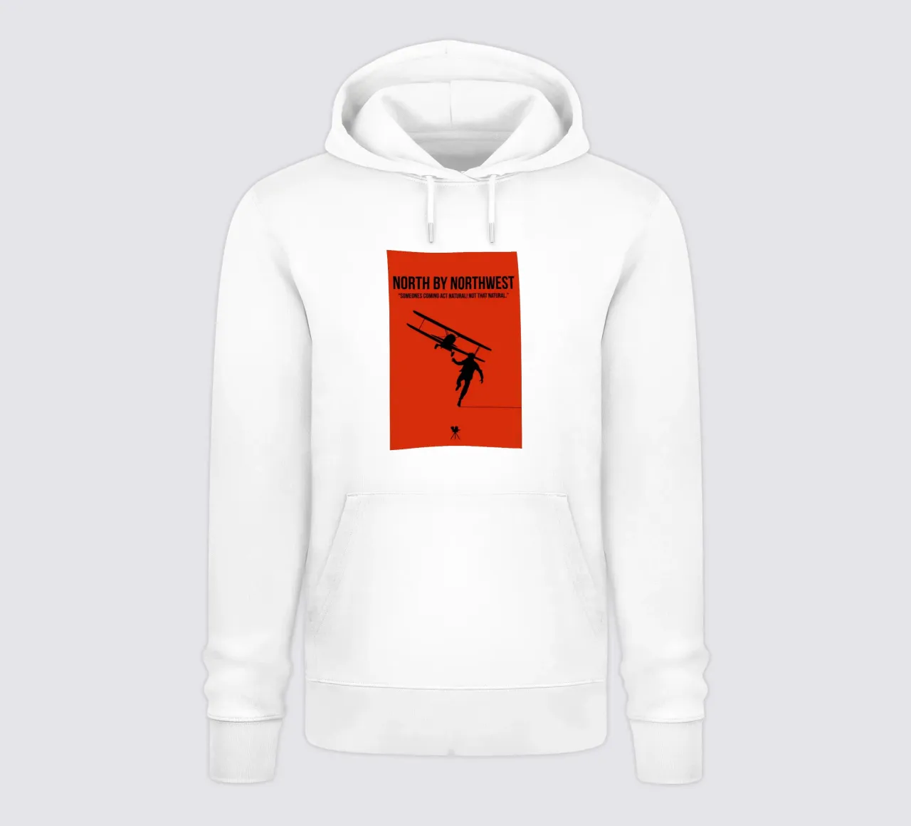 North By Northwest felpa con cappuccio da Naxart